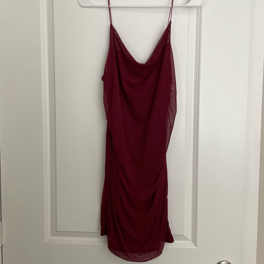 Maroon Dress
